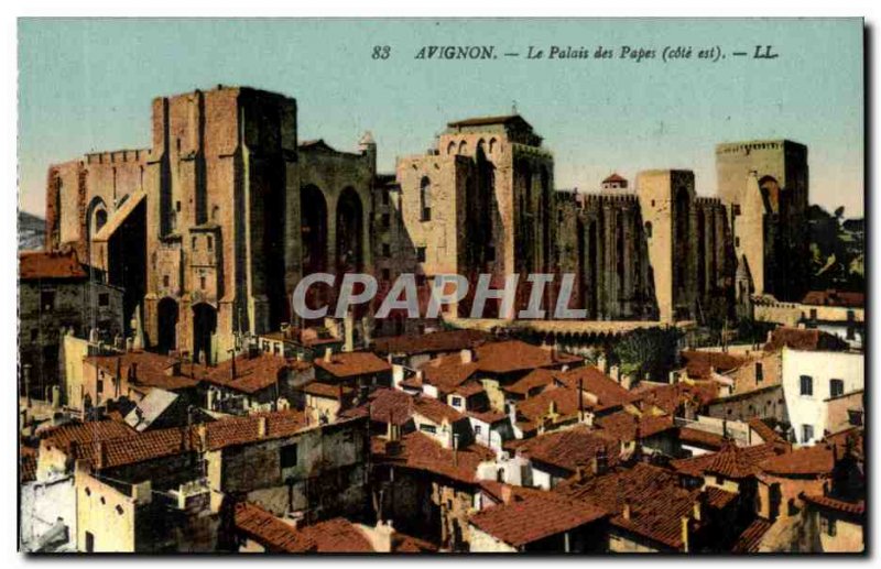 Avignon - The Popes' Palace - Old Postcard