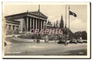 Old Postcard Wien Parlament