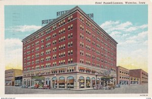 WATERLOO, Iowa, PU-1948; Hotel Russell-Lamson