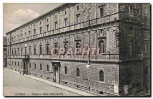 Old Postcard Roma Palazzo della Cancelleria