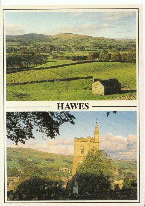 Yorkshire Postcard - Hawes -  Wensleydale - Ref 18674A 