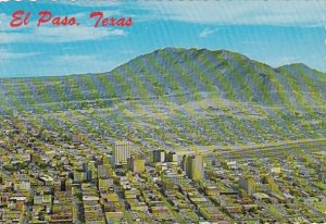 Texas El Paso The International City Aerial View Of Metropolitan El Paso