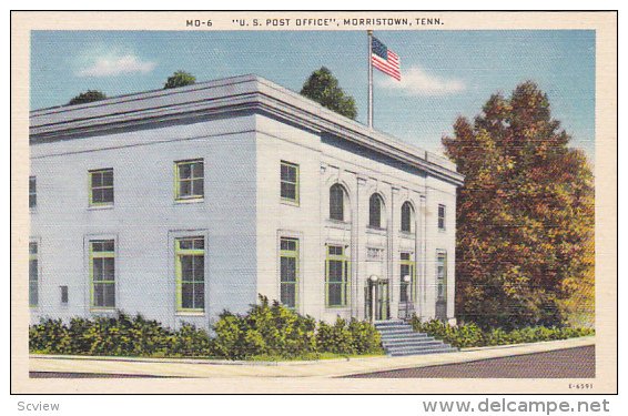 US Post Office, Morristown, Tennessee, 1930-40s