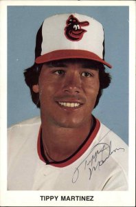 Baseball - Baltimore Orioles Tippy Martinez Postcard w/ Autograph