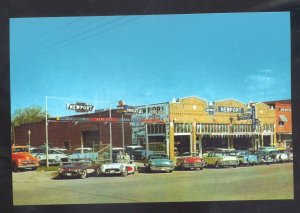 NEWPORT CHEVROLET CAR DEALER ADVERTISING 1957 CEVY CORVETTE POSTCARD COPY7