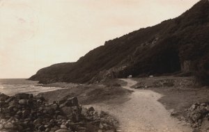 Sweden Mölle Lake Mountain Vintage RPPC C244