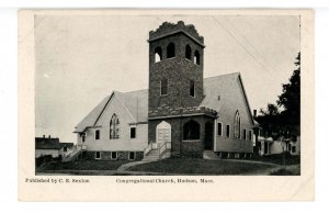 MA - Hudson. Congregational Church      (crease)