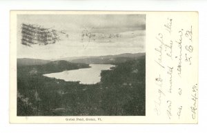VT - Groton. Groton Pond  (postal ink)