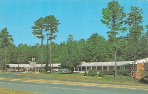 Durham, NC North Carolina  HOMESTEAD MOTEL~C.P. Wall  ROADSIDE ca1960's Postcard