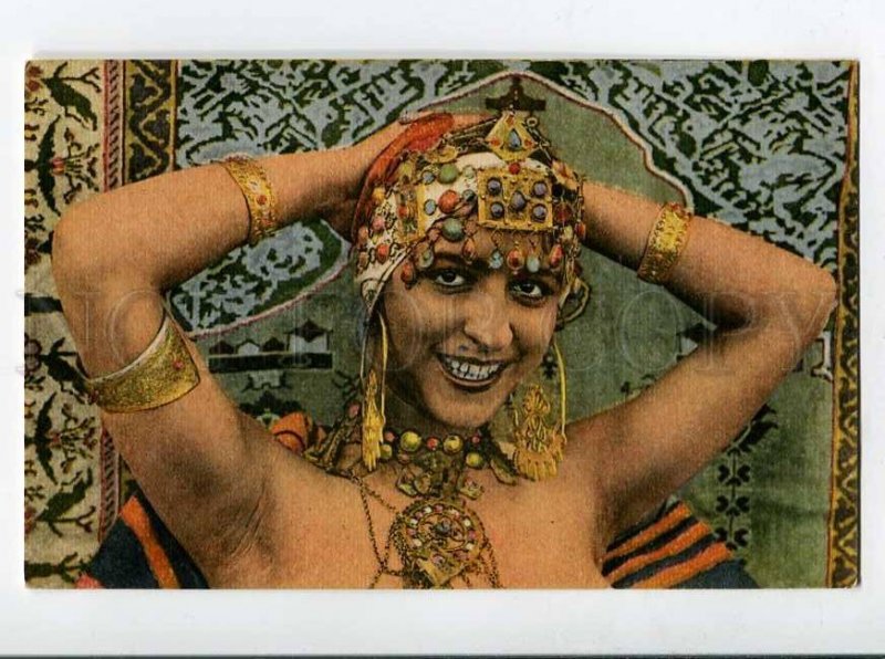 3068376 Kabyle BELLY DANCER in HAREM in Jewelry Vintage PC