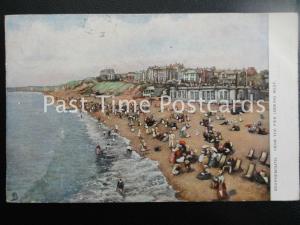 c1910 Tucks - Bournemouth from the pier looking west - Postmark BARLEY cds
