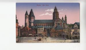 BF19142 mainz der dom germany  front/back image