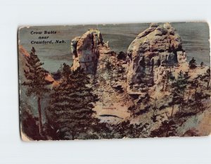 Postcard Crow Butte, Nebraska