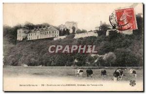 Around Lillebonne - Chateau of Tancarville - Old Postcard