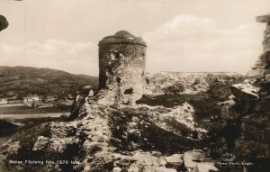 Sweden Bohus Fästning Fran Kungälv Vintage RPPC 03.98