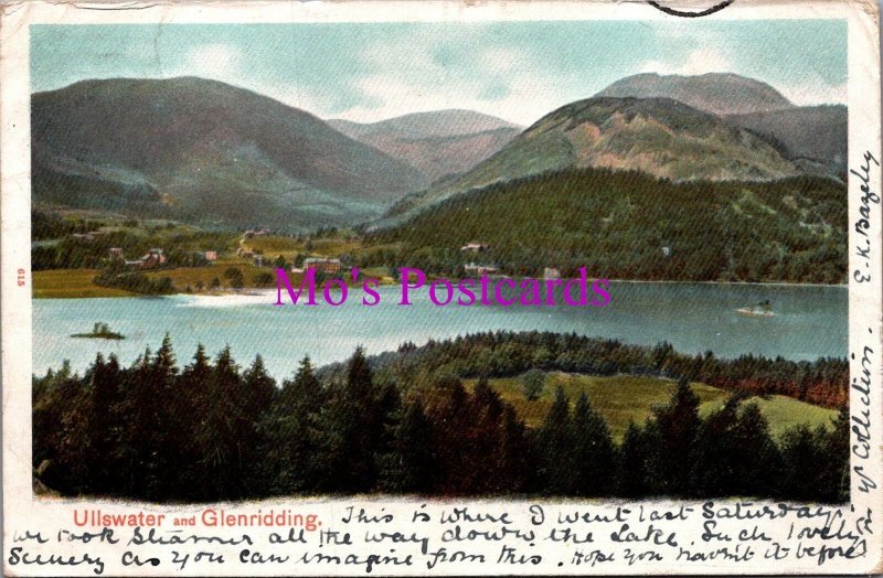 Genealogy Postcard - Uglow, Bullen Street, Thorverton, Devon  GL2184