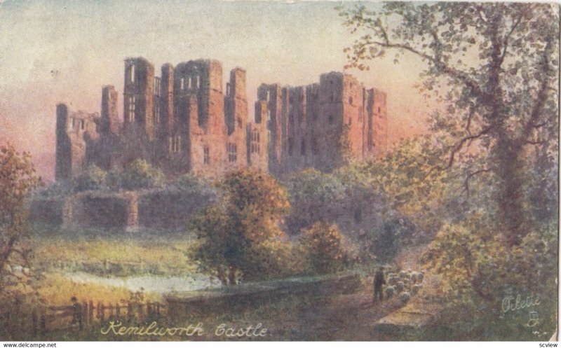 Kenilworth Castle, 1911; TUCK 7959