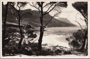 South Africa Cape Town Camps Bay Vintage RPPC C159