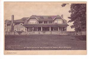 A Residence on Perkins Boulevard, Akron, Ohio