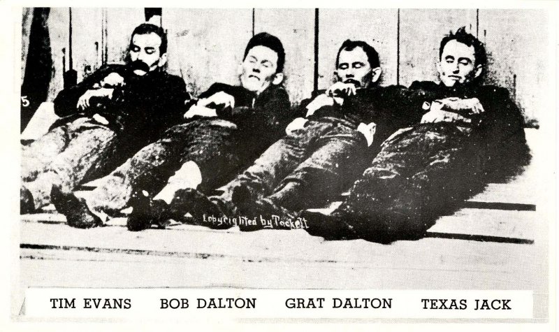 KS - Coffeyville. Deceased Members of the Dalton Gang, October 5, 1892. (Repro))