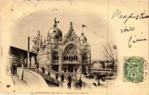 CPA PARIS EXPO 1900 - Palais de l'italie (307122)