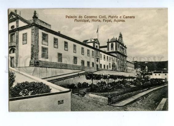 144759 PORTUGAL Azores ACORES Fayal Horta Camara municipal OLD