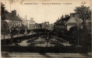 CPA VIERZON - Place de la Republique - Le Square (634777)