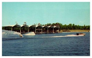 Postcard BOAT SCENE Columbus Georgia GA AQ1556