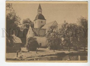 438270 WWII Estonia German occupation Country church Vintage postcard