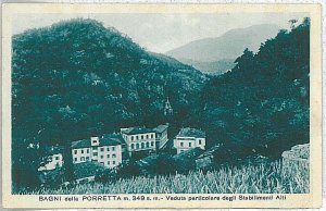 Vintage postcard BOLOGNA province: Porretta Terme 1928-