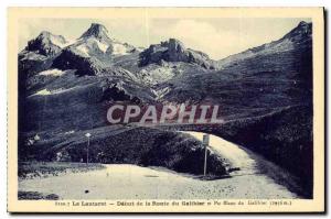 Old Postcard The Lautaret Debut of the Galibier Road and Pic Blanc du Galibier