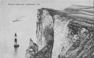 Beachy Head Lighthouse East Sussex England UK postcard