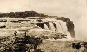 Africa Zimbabwe Zambia Victoria Falls The Rapids above Main Falls 06.07 