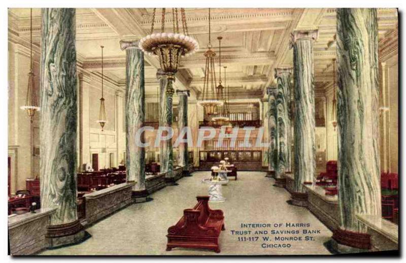 CPA Chicago Interior of Harris Trust and Savings Bank Monroe st
