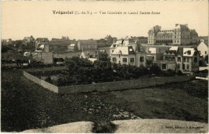CPA TRÉGASTEL - Vue Generale et Castel Ste-Anne (104210)