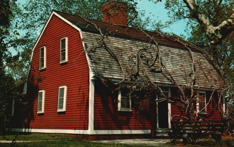 Vintage Postcard Betsy Williams Cottage Roger Williams Pars Providence R. I.