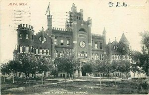 OK, Alva, Oklahoma, North Western State Normal, Postmark 1906