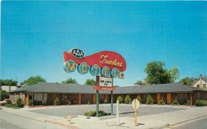 Elko Nevada Travelers Motel roadside Seaich Dexter Postcard 20-5027