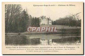 Old Postcard Epinay sur Orge Chateau de Sillery Veterans Fiels Quincampoix an...