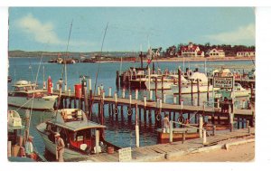 NY - Montauk, Long Island. Boat Docks ca 1957