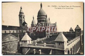 Old Postcard Paris The Sacre Coeur of Montmartre