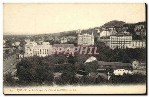 Old Postcard Royat Casino Park and Hotels