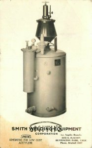 Los Angeles California Advertising Welding equipment 1937 Postcard 21-8190