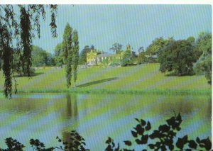 Wiltshire Postcard - The House and Lake - Borwood - Calne - Ref TZ8623