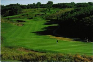 PC GOLF, SPORT, GOLF COURSE FAIRWAY, Modern Postcard (b46025)