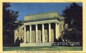 Albert Emanuel Library, University of Dayton - Ohio