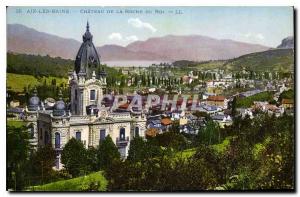 Old Postcard Aix les Bains Chateau de la Roche