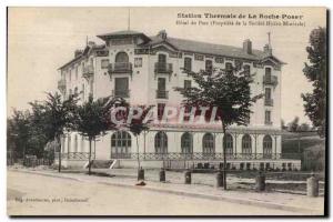 Old Postcard Chatellerault Spa of La Roche Posay Hotel Park