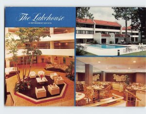 Postcard The Lakehouse, A Retirement Estate, Sarasota, Florida