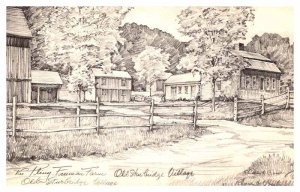 Postcard FARM SCENE Berwick Maine ME AP0548